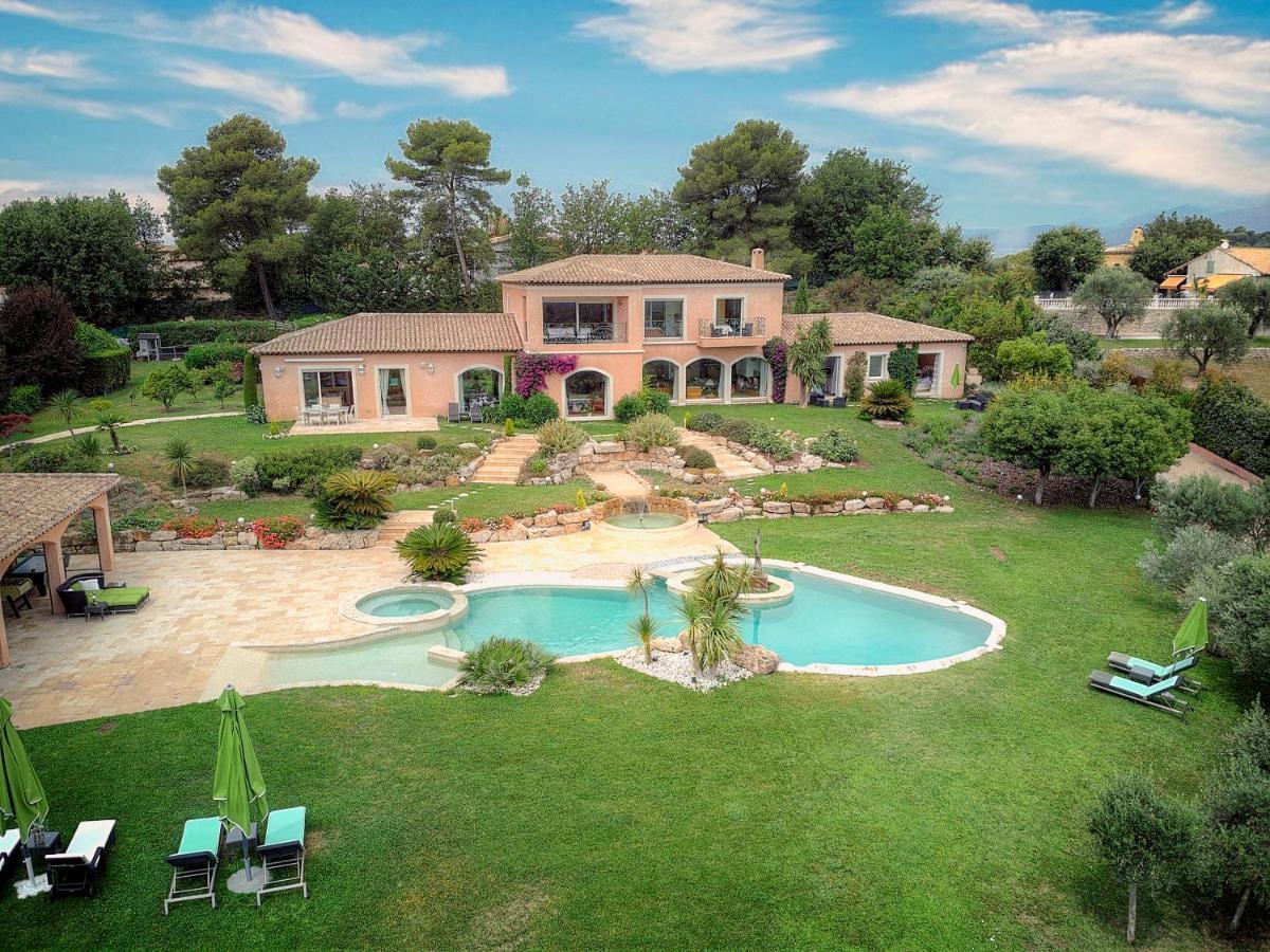 "Au Havre De Paix" 5 Etoiles Prestige Jacuzzi, Hammam, Sauna, Piscine Chauffee Mougins Cannes Grasse Buitenkant foto