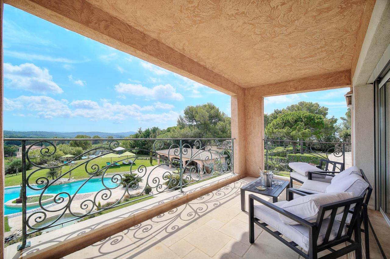 "Au Havre De Paix" 5 Etoiles Prestige Jacuzzi, Hammam, Sauna, Piscine Chauffee Mougins Cannes Grasse Buitenkant foto