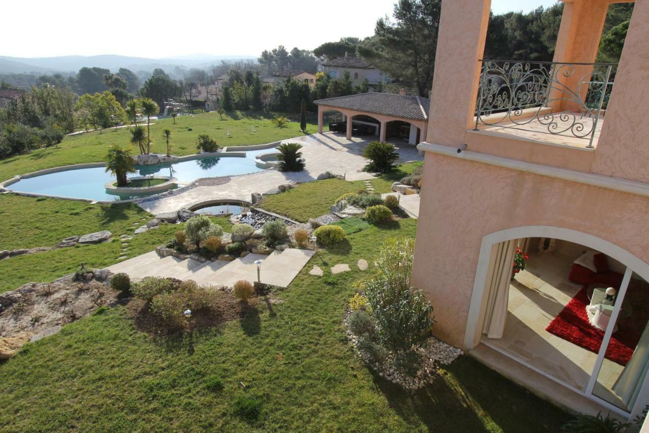"Au Havre De Paix" 5 Etoiles Prestige Jacuzzi, Hammam, Sauna, Piscine Chauffee Mougins Cannes Grasse Buitenkant foto